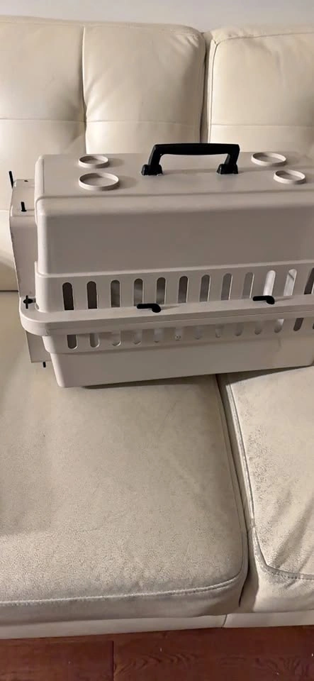 Light Beige Pet Carrier