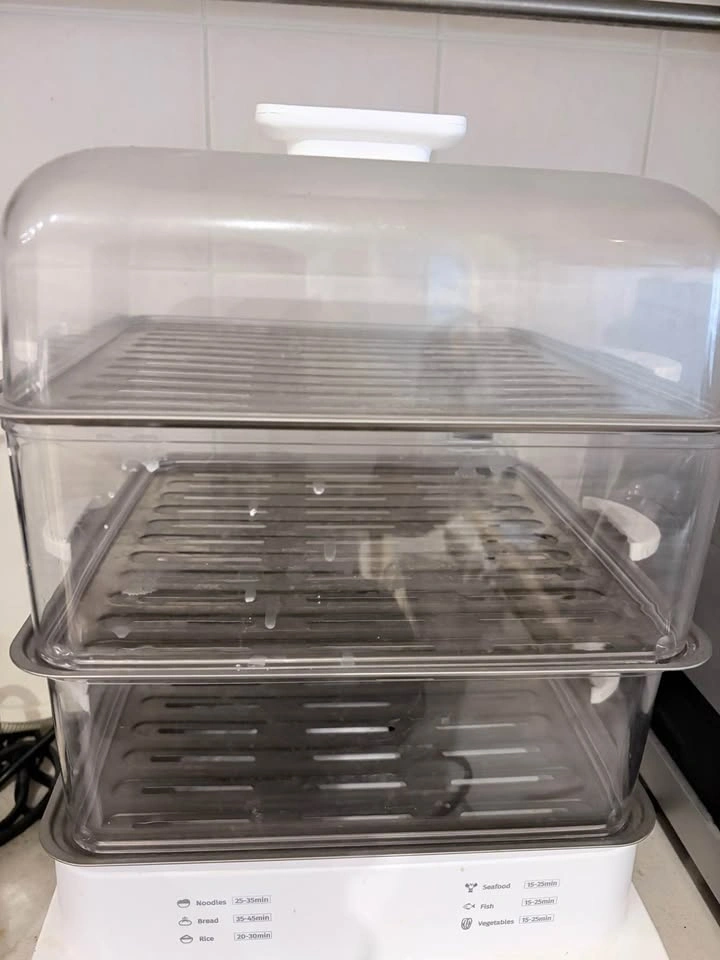 3-Tier Electric Food Steamer – Good Condition - photo 3