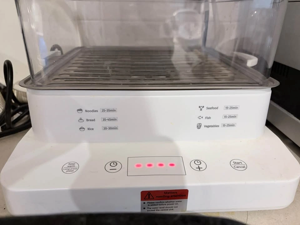 3-Tier Electric Food Steamer – Good Condition - photo 4