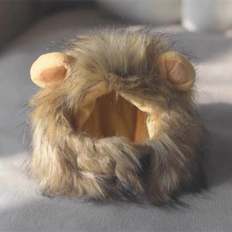 Cute Lion Mane Cat/Dog Costume Hat – $5 - photo 3