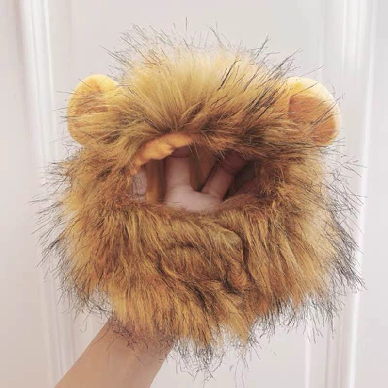 Cute Lion Mane Cat/Dog Costume Hat – $5 - photo 5