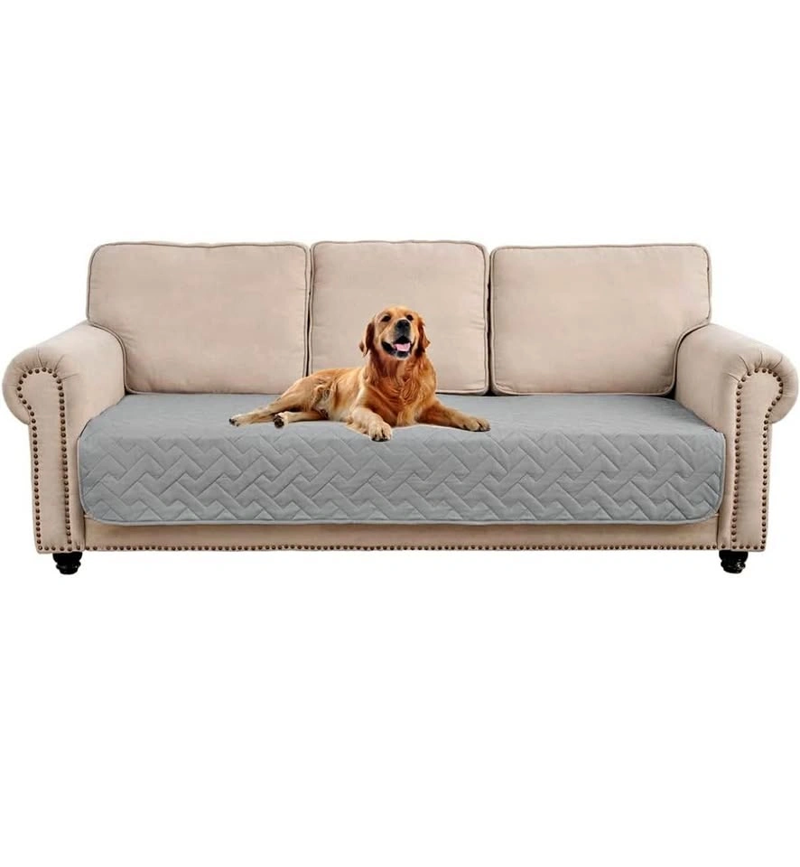 Like-New Waterproof Pet Couch Cover / Furniture Protector – Grey