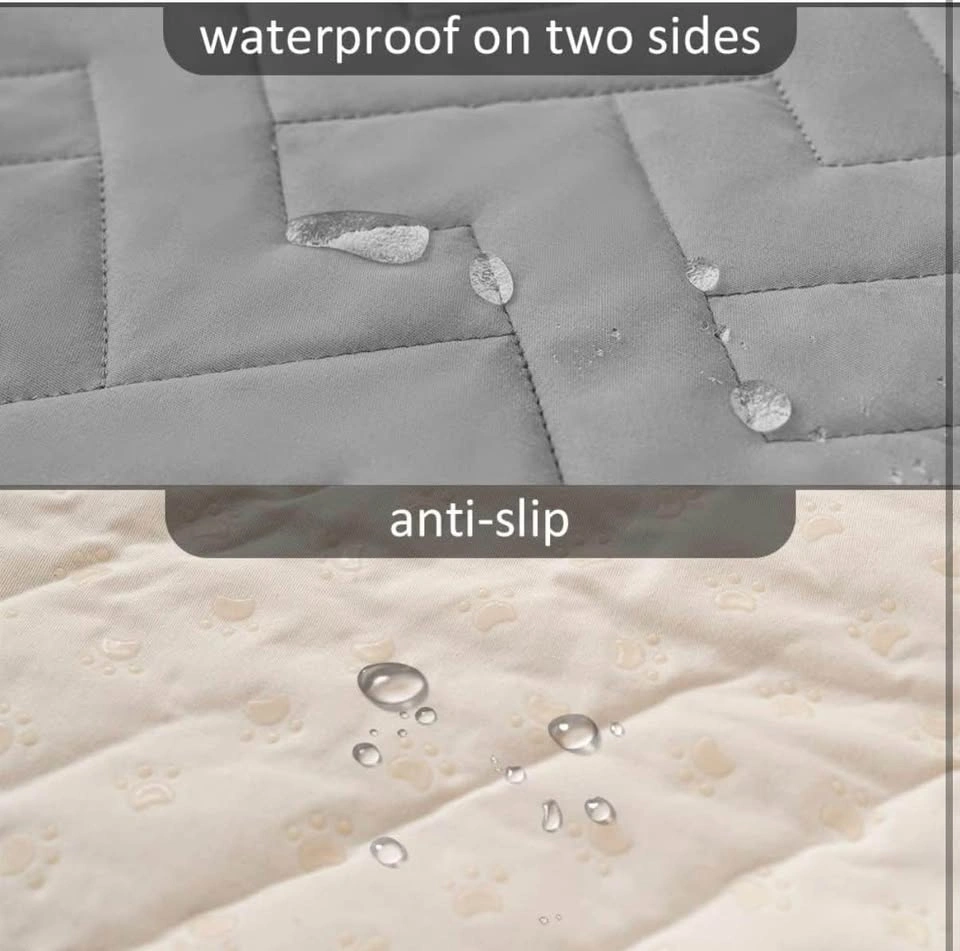 Like-New Waterproof Pet Couch Cover / Furniture Protector – Grey - photo 4