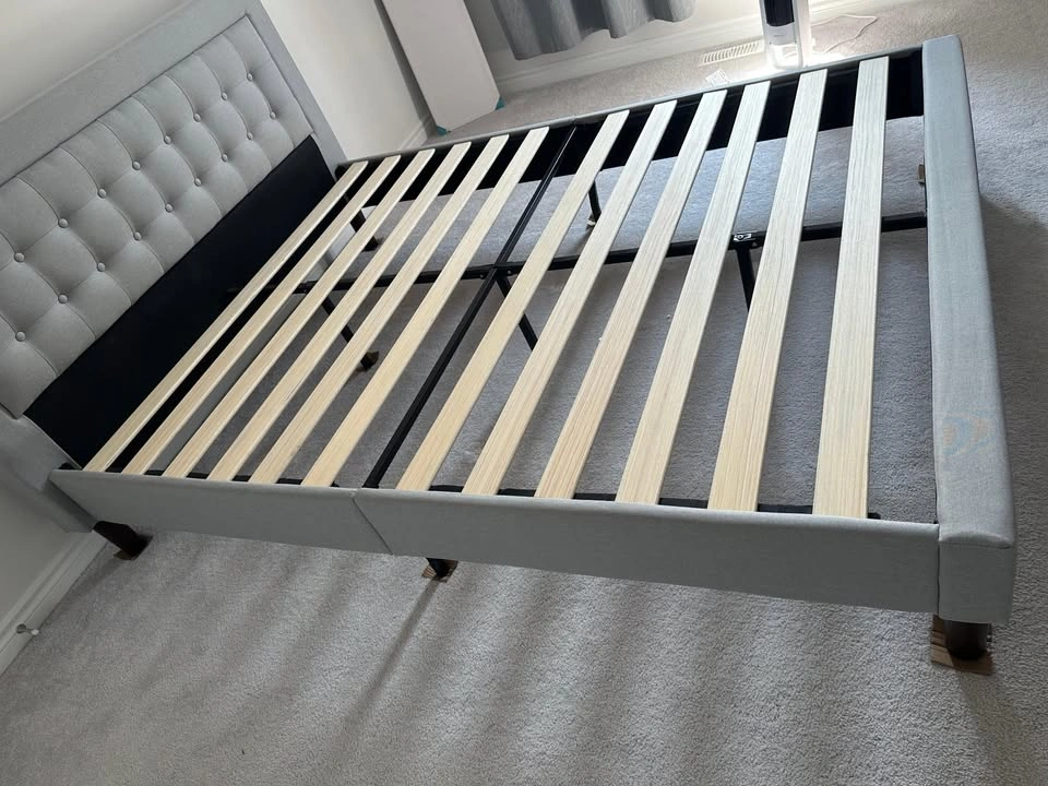 ZINUS Dachelle Queen Upholstered Platform Bed Frame - photo 2