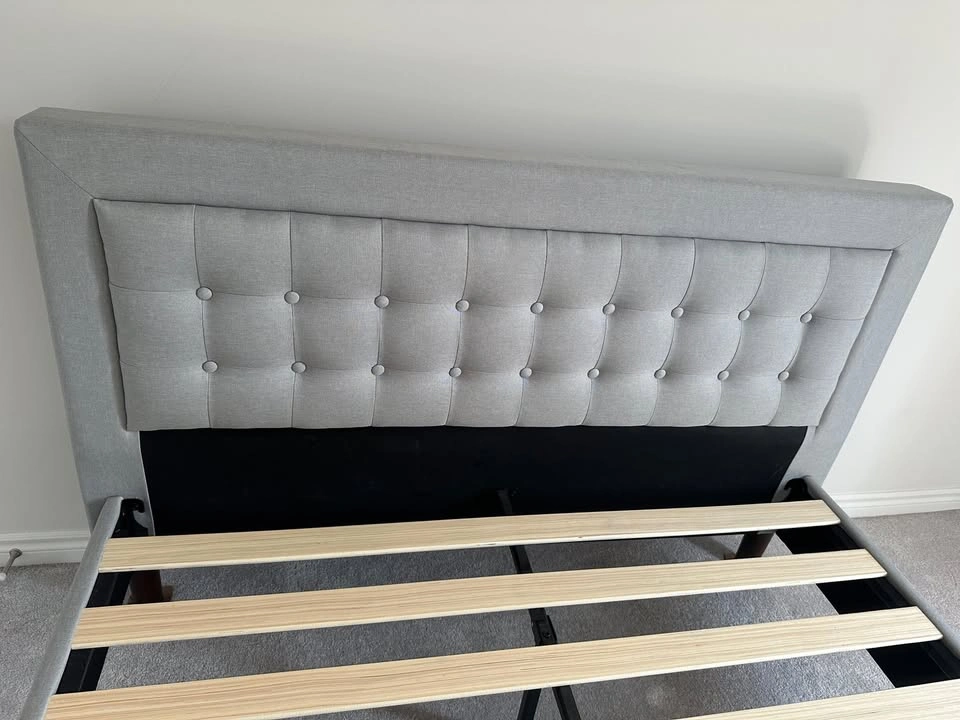 ZINUS Dachelle Queen Upholstered Platform Bed Frame - photo 3