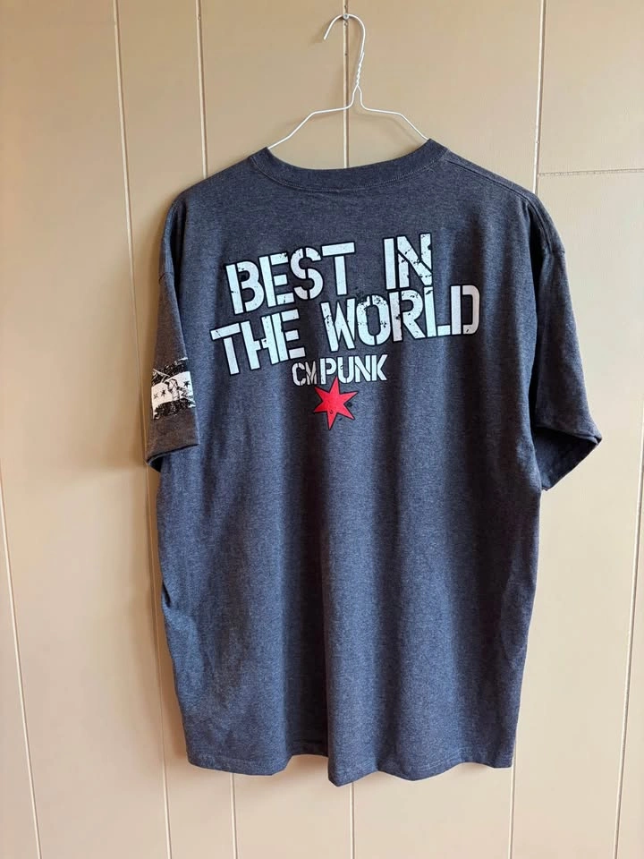 WWE CM Punk Best in the World T-Shirt Size 2X - photo 2