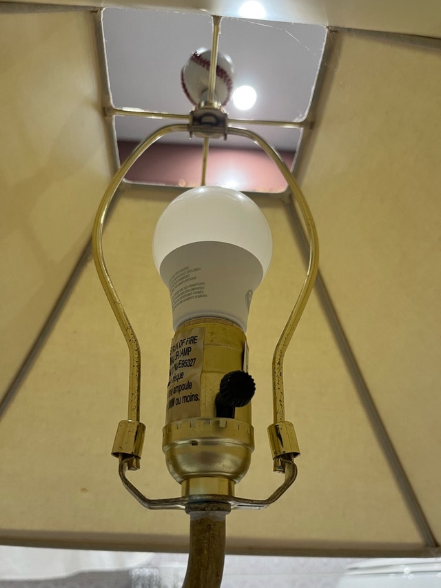 Baseball Lamp - photo 5
