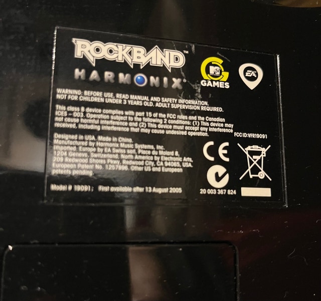 Rock Band Guitar, Receiver & Game - photo 2