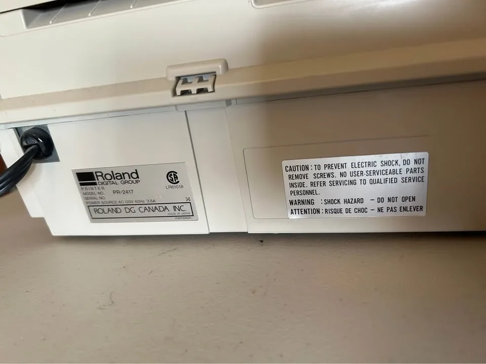 Raven Roland PR-2417 24-Pin Multi-Mode Printer - photo 3