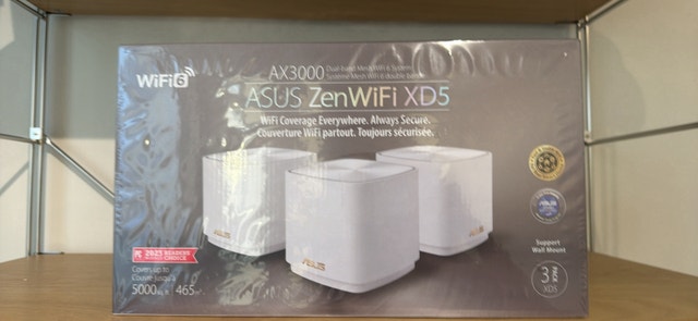 ASUS Zen Wifi XD5 Ax3000 Router 3 pack