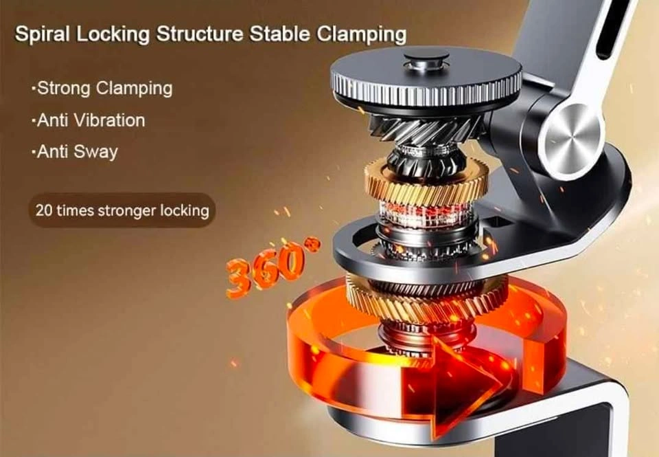 ❤️ Heavy Duty Aluminum Tablet Stand - 360° Rotating Base - photo 4