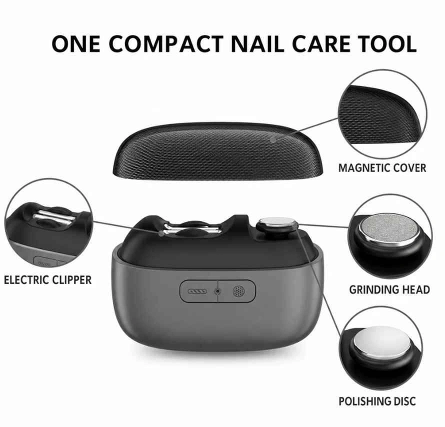 Electric Nail Clipper and Polisher - photo 5