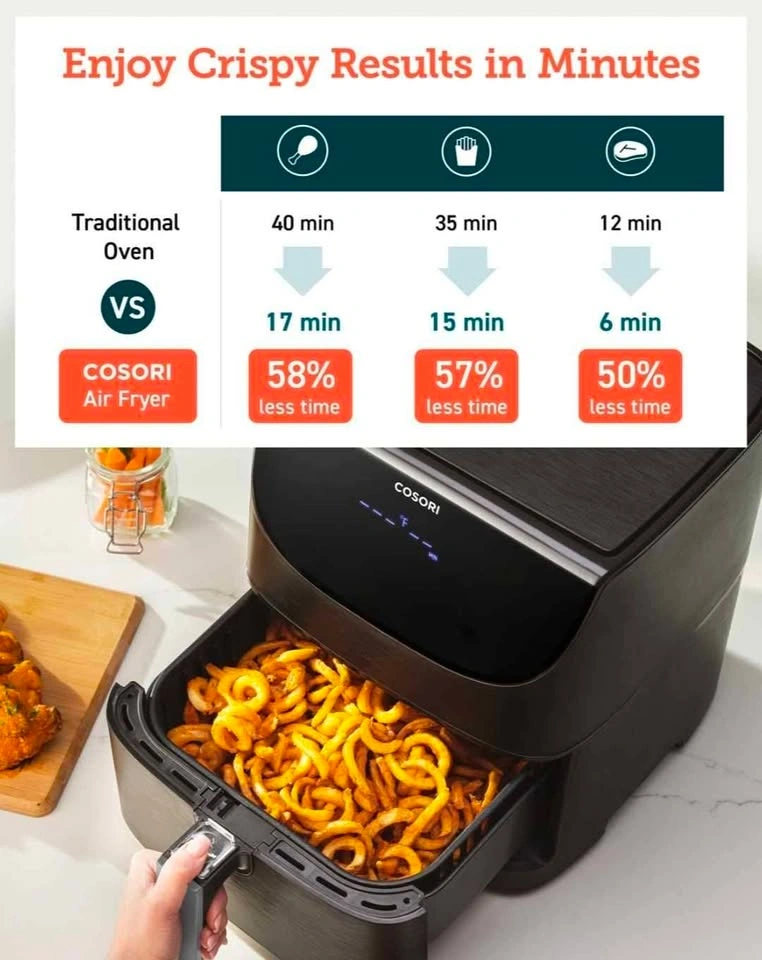 Cosori Pro Gen 2 Air Fryer 5.8QT ( Brand New) - photo 2