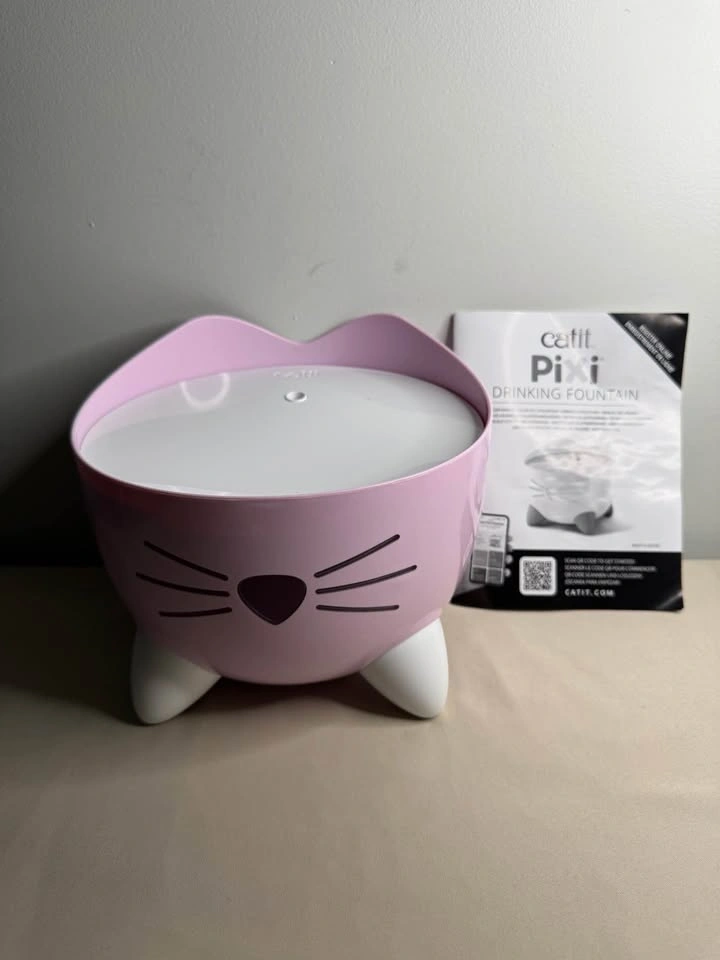 Catit Flower Cat Water Fountain – Pink – Brand New Open Box - photo 5