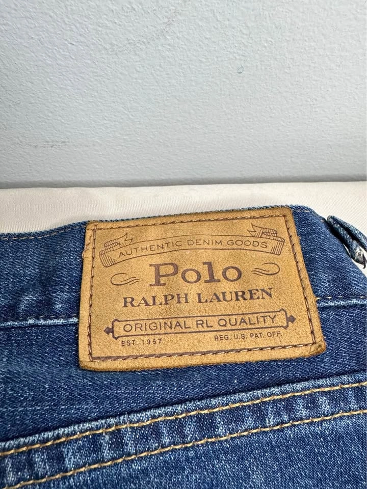 Polo Ralph Lauren Varick Slim Straight Jeans – 32x32 – Blue