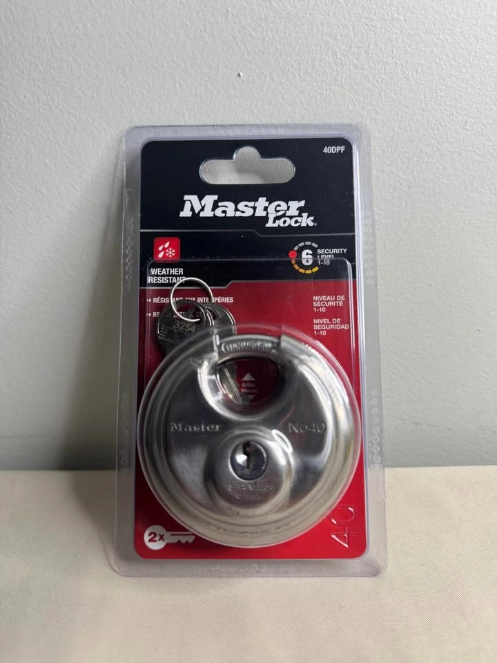 Master Lock 40DPF Weather Resistant Padlock – Brand New - photo 2
