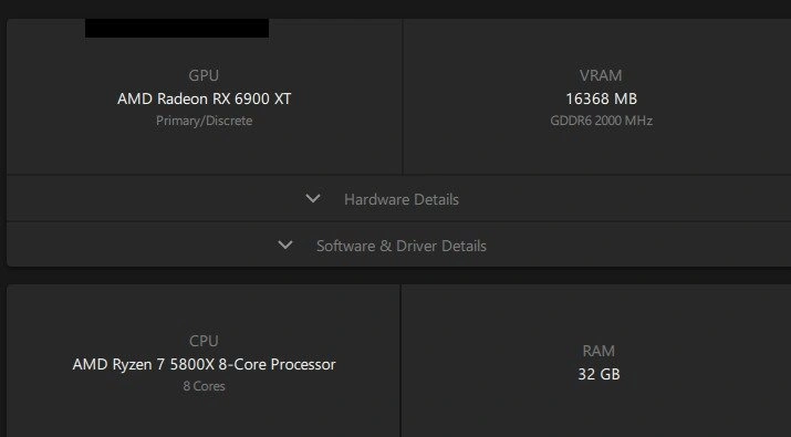 GAMING PC - AMD Ryzen 7 5800X - AMD Radeon 6900 XT - photo 4