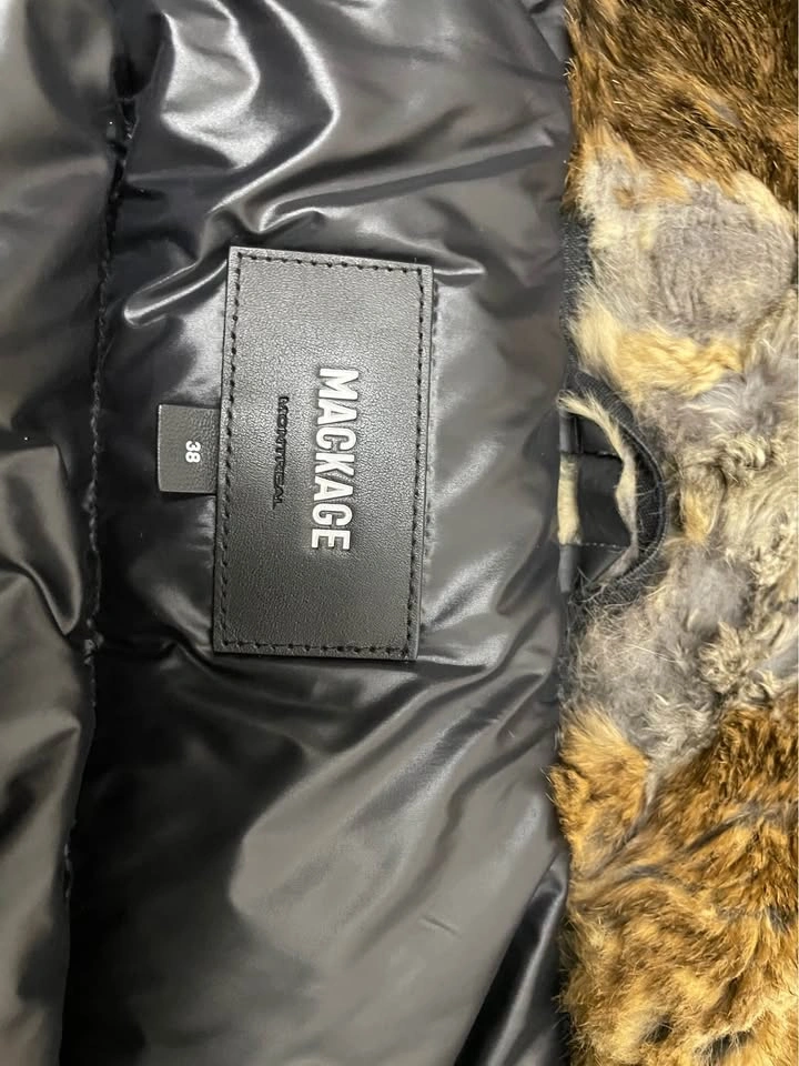 Authentic Mackage Dixon-R 2-in-1 Down Bomber Jacket Size 38 - photo 4