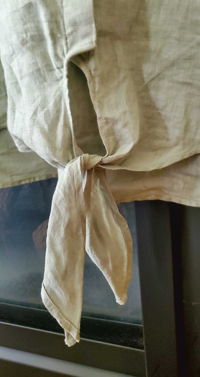 Cynthia Rowley Pale Sage Green Top - photo 3