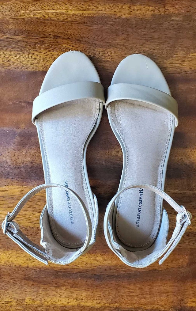 Amazon Essentials Nude Heels