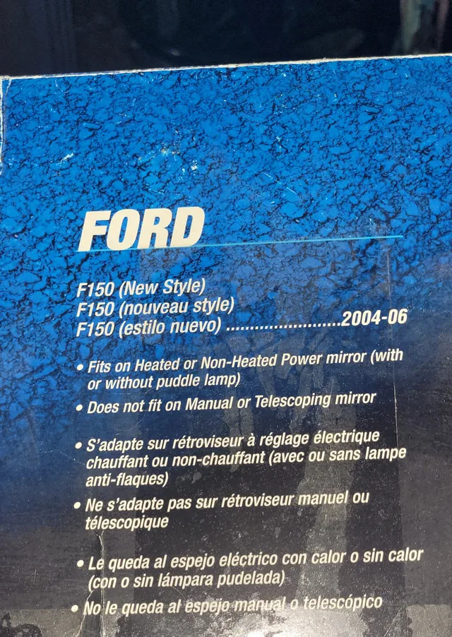 Ford f150 Tow Mirrors for sale image indicator(4)