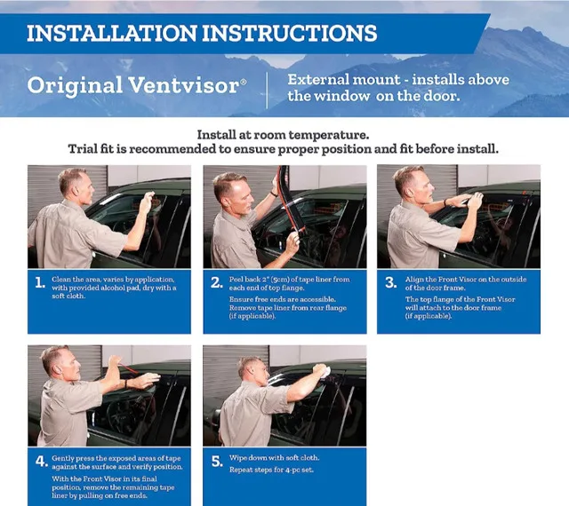 Window Visor/Rain Guards for sale image indicator(5)