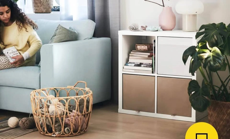 IKEA Kallax 2x2 Cube Shelf - photo 3