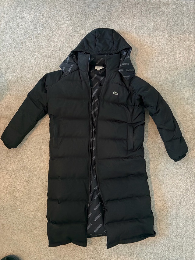 Lacoste Live Reversible Quilted Long jacket men’s xs
