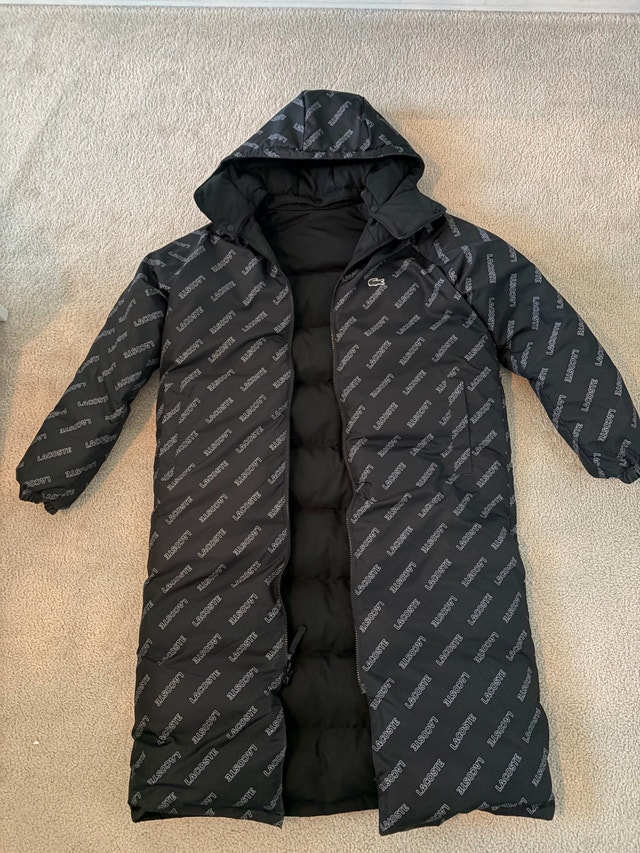 Lacoste Live Reversible Quilted Long jacket men’s xs - photo 2