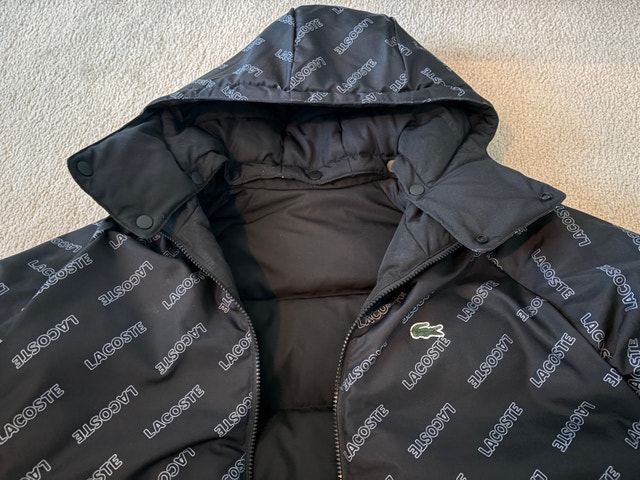 Lacoste Live Reversible Quilted Long jacket men’s xs - photo 4