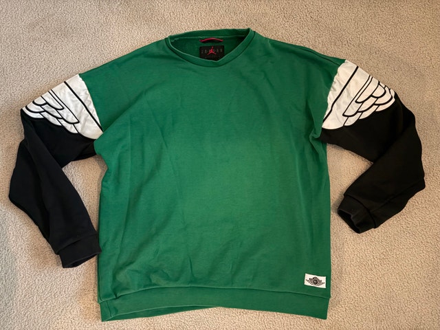 Nike Jordan men’s sweatshirt wings. large
