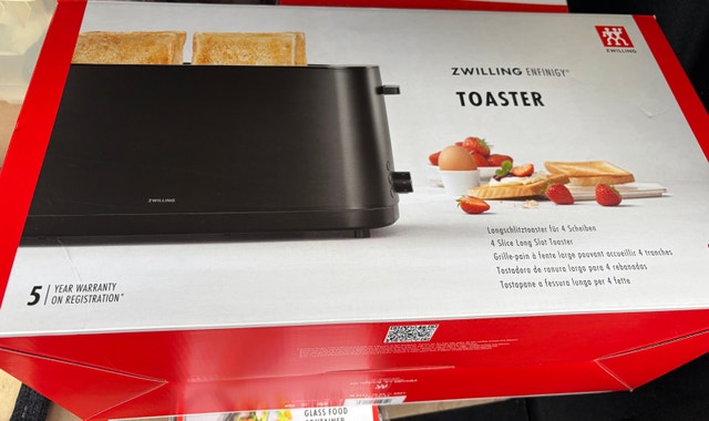 Zwilling Enfinigy 2 long slots Toaster black
