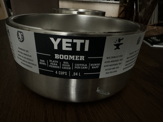 yeti boomer 4 dog bowl