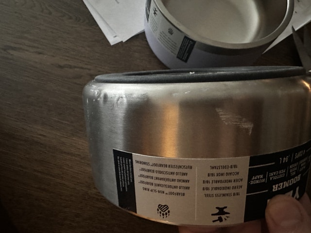 yeti boomer 4 dog bowl - photo 2