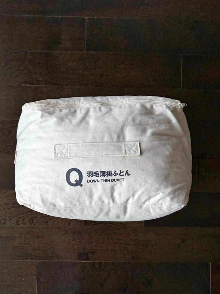 MUJI Down Thin Duvet - Queen Size