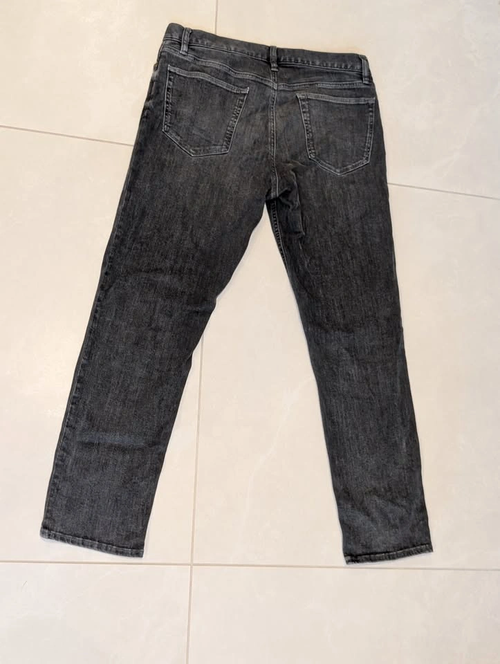 Banana Republic Men's Slim Dry Indigo Traveler Jeans - Granite G - photo 5