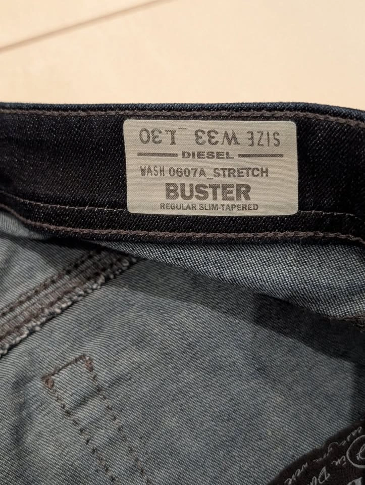 Diesel Buster Regular Slim-Tapered Stretch Jeans W33 L30 - photo 4