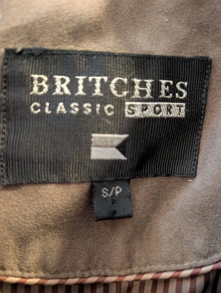 Vintage Men's Britches Classic Sport Faux Suede Bomber Jacket - photo 3