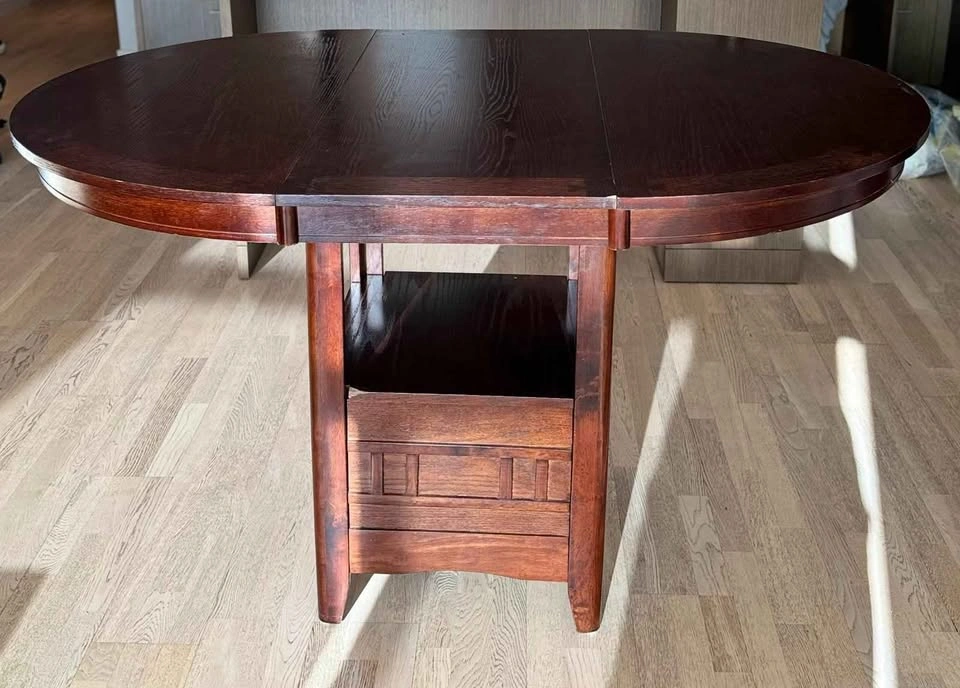 Solid wood dining table - photo 4