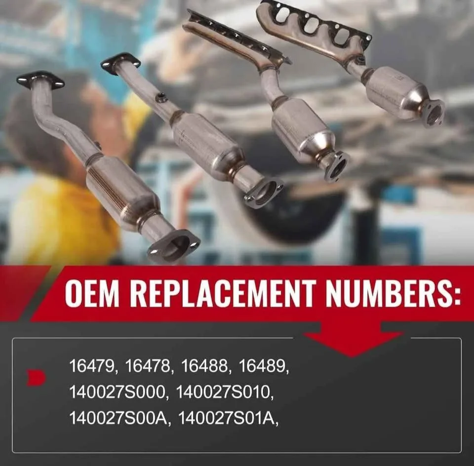 2011-2013 INFINITI QX56 Catalytic Converters NEW image indicator(3)