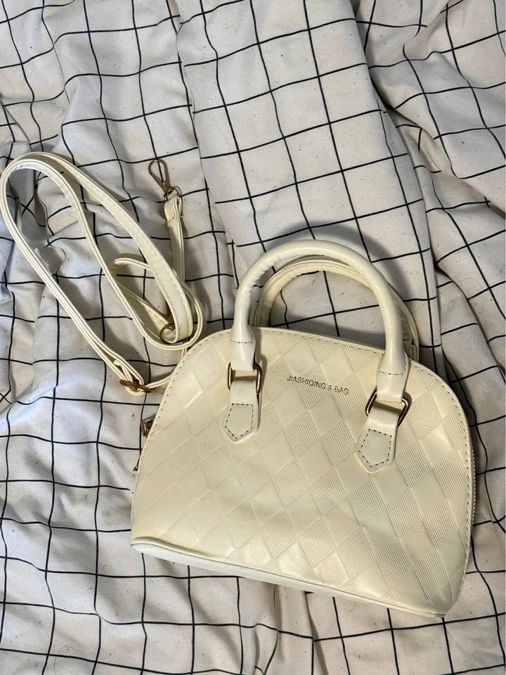 White Mini Handbag / Crossbody Bag