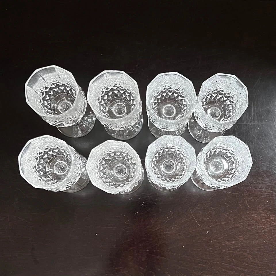 Longchamp Sherry / Wine Glasses, Cristal D'Arques France - photo 4