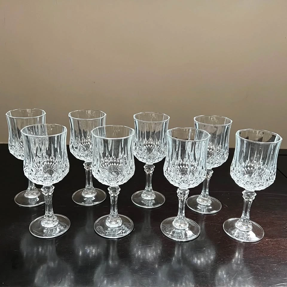 Longchamp Sherry / Wine Glasses, Cristal D'Arques France - photo 5