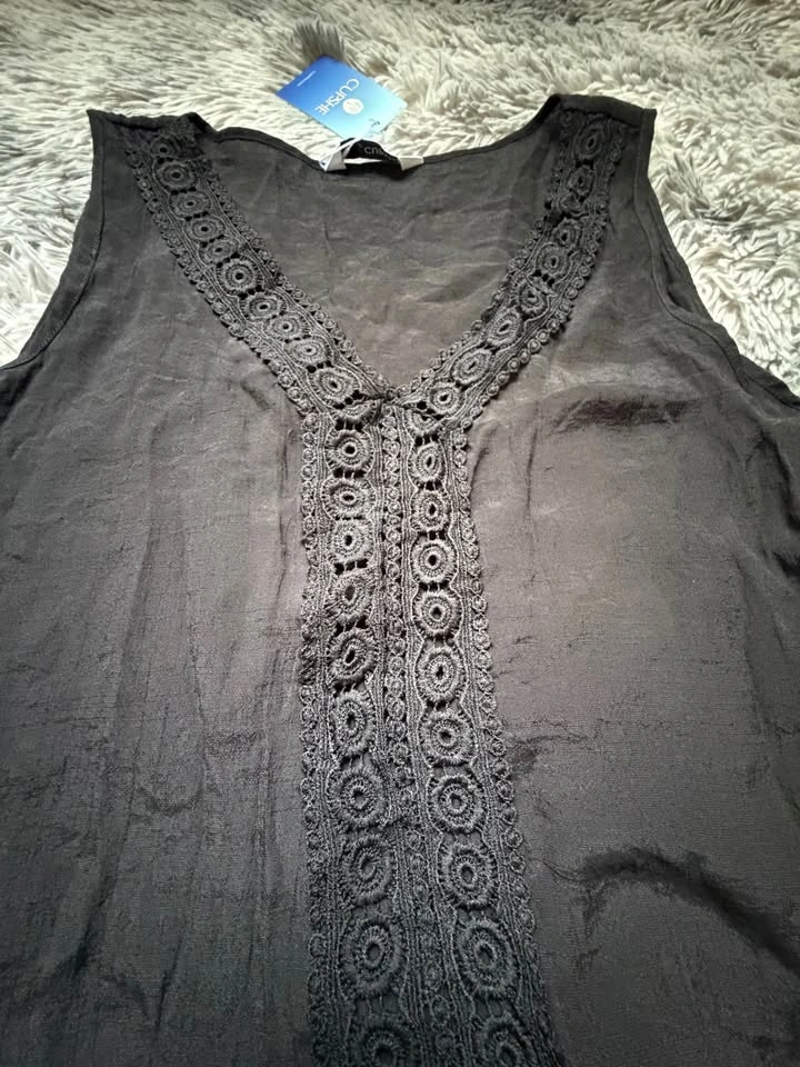 CUPSHE Lace Bathing Suit Cover Up Swimwear Beach Dress MEDIUM - photo 3