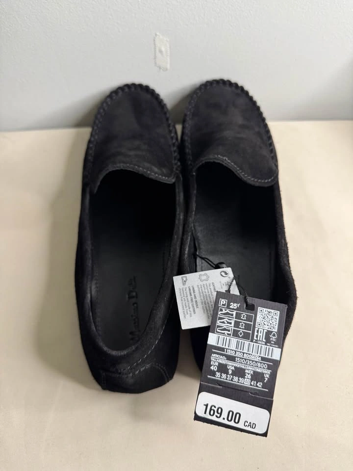 Massimo Dutti Black Loafers – Size 40 / 9 Brand New - photo 5