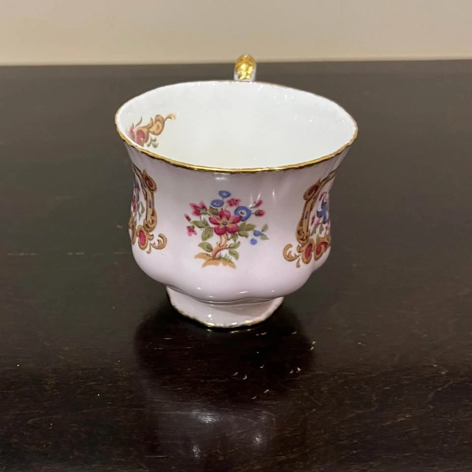Paragon Single Pink Cup, Antique Series, Sheraton Pattern - photo 3