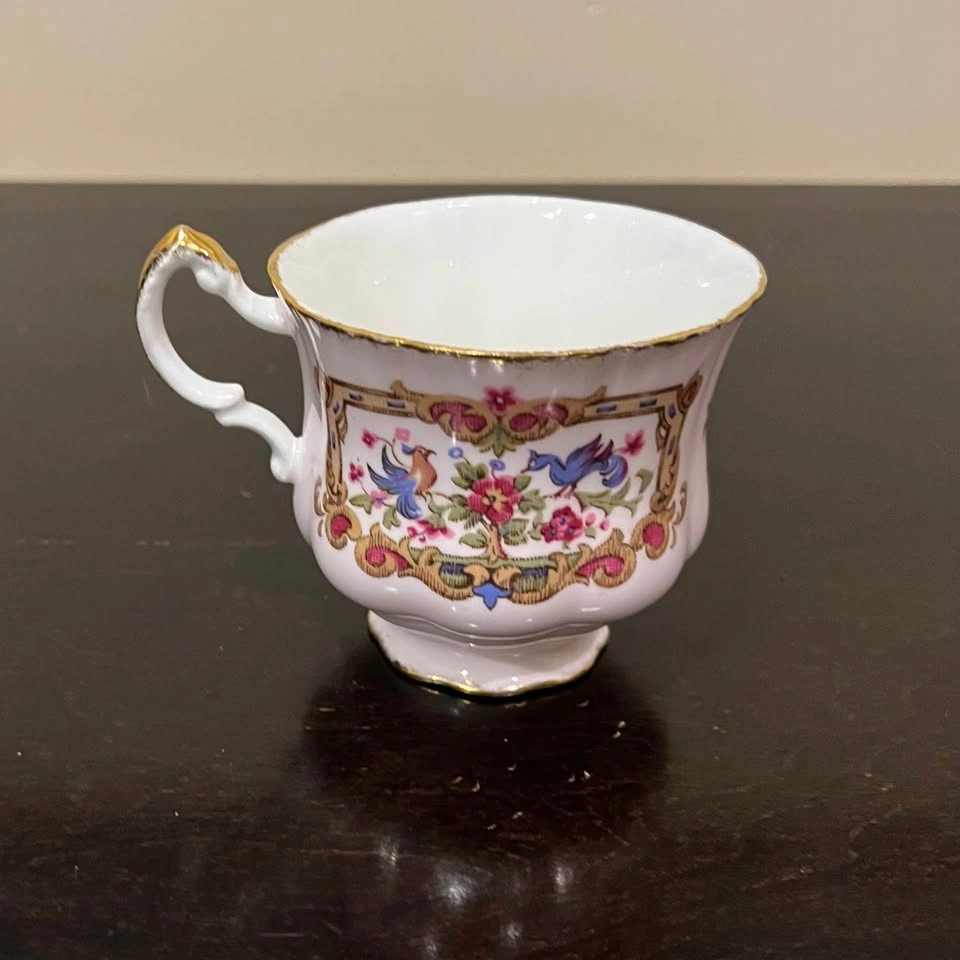 Paragon Single Pink Cup, Antique Series, Sheraton Pattern - photo 4