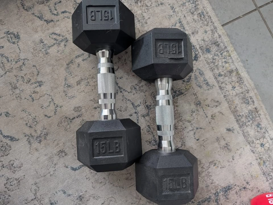 Home Gym Starter Set: 102lb Dumbbells + Pull Up Bar - photo 5
