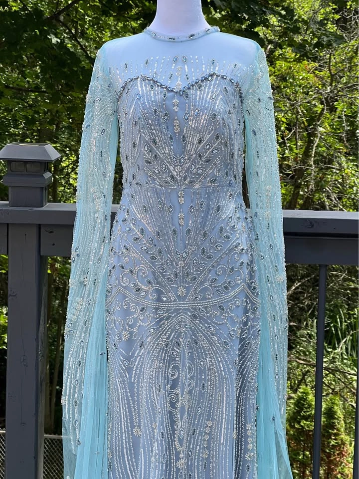 Maxi evening gown, elegant evening dress - photo 2