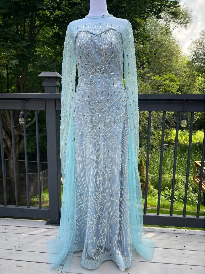 Maxi evening gown, elegant evening dress - photo 3